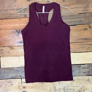 Athleta Momentum Seamless Tank Spiced Cabernet‎ size XS